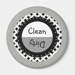 Clean Dirty Dishwasher Magnet