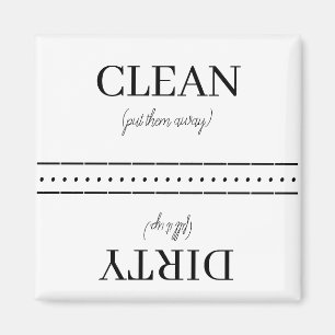 Clean/Dirty Dishwasher Magnet