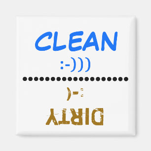 Clean-Dirty - Dishwasher Magnet