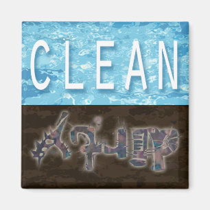 Clean/Dirty dishwasher magnet