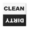 Clean Dirty Dishwasher magnet