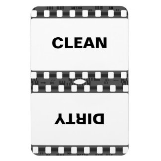 Clean Dirty Refrigerator Magnet