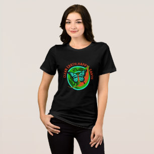 Clean Earth Happy Earth Day T-Shirt Tri-Blend Shirt