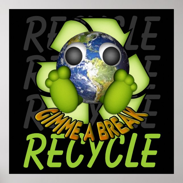Clean Earth - Recycle Poster (Front)