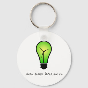 Clean Energy Bulb - Keychain