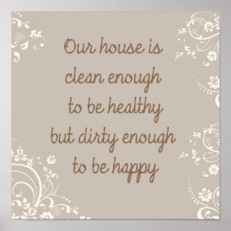 Clean Enough Poster
