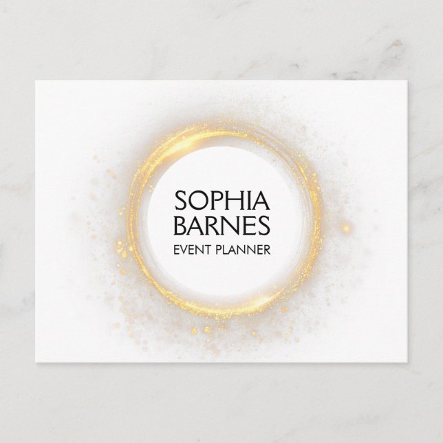 Clean Event Planner Marketing Postcard  (Front)