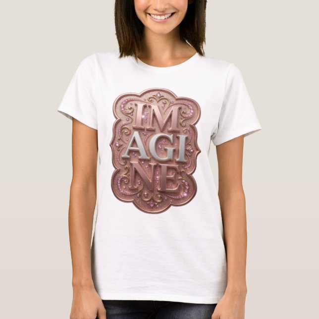 Clean Gold IMAGINE Tee (Front)