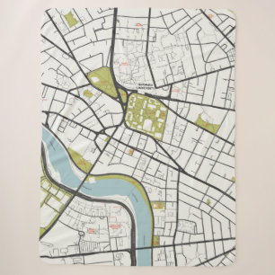 CLEAN HARVARD UNIVERSITY MASSACHUSETTS OUTLINE MAP SHERPA BLANKET