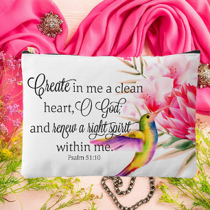 Clean heart  accessory pouch
