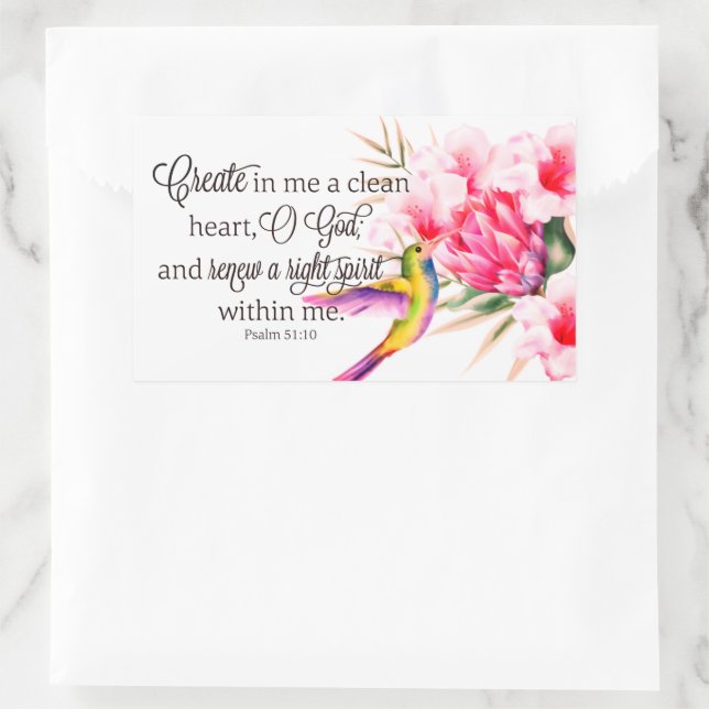 Clean heart  sticker (Bag)