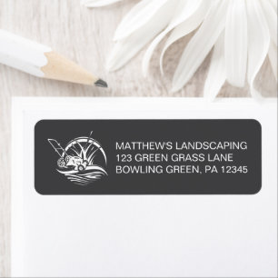 Clean Landscaping Return Address Label 
