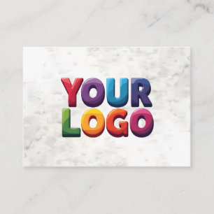Clean Minimal Custom Logo 5-Minute Edit Business Card