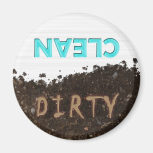 Clean or Dirty Dishwasher Magnet