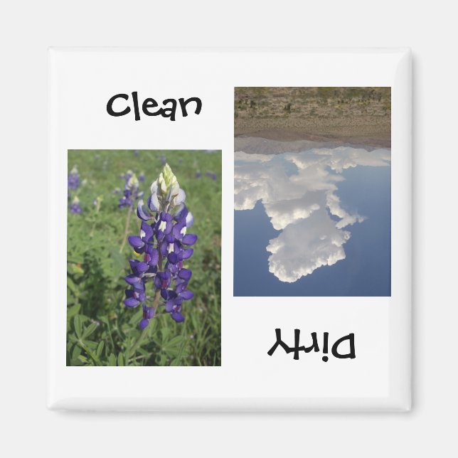 Clean or Dirty - Dishwasher Magnet (Front)