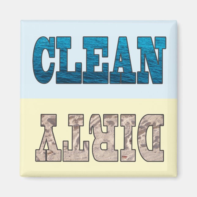 Clean or Dirty Magnet (Front)