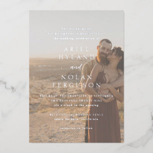 Clean Photo Modern Wedding