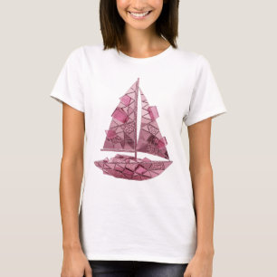 Clean Pink ABSTRACT ART Graphic Design T-Shirt