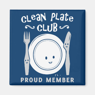 Clean Plate Club Magnet