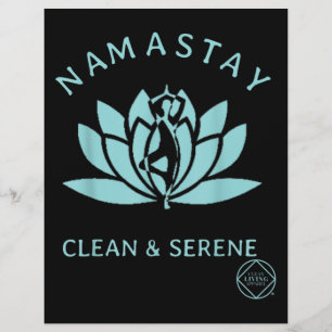 Clean & Serene Yoga Narcotics Anonymous Flyer