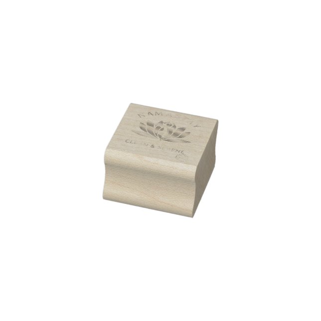 Clean & Serene Yoga Narcotics Anonymous Rubber Stamp (Stamp)