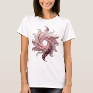Clean Silver GLOWING STAR Print T-Shirt