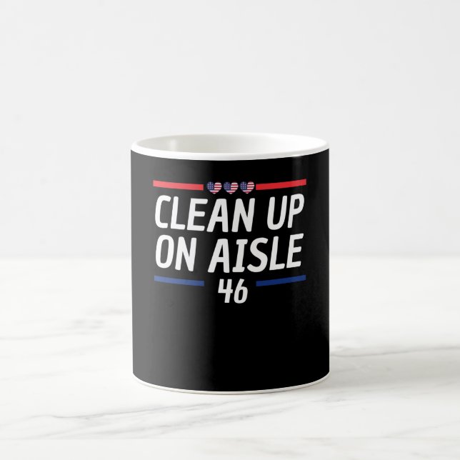 Clean Up On Aisle 46 Coffee Mug (Center)