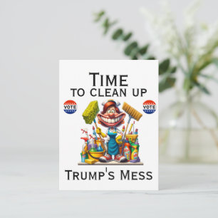 Clean Up Postcard