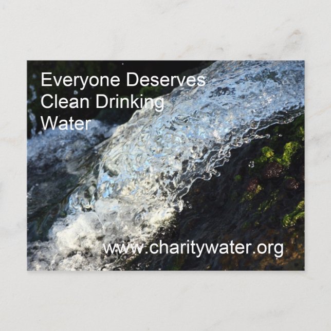 Clean Water postcard (Front)