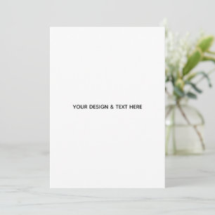 Clean White Minimalist Appreciation Card