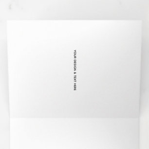 Clean White Minimalist Business Thank You Card