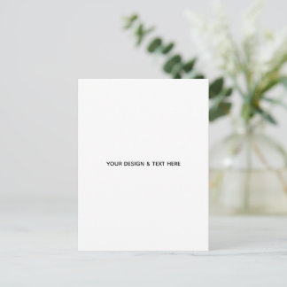 Clean White Minimalist Dad Appreciation Card
