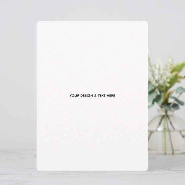 Clean White Minimalist Pet Sympathy  (Standing Front)