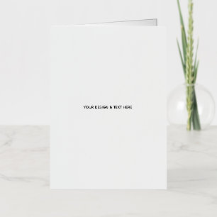 Clean White Minimalist Pet Sympathy  Foil Greeting Card
