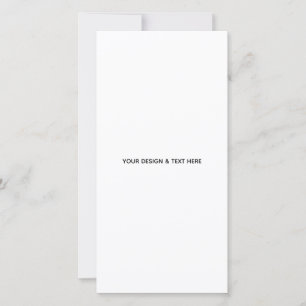 Clean White Minimalist Proposal Thank You Card