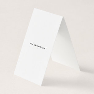 Clean White Minimalist Proposal Thank You Card