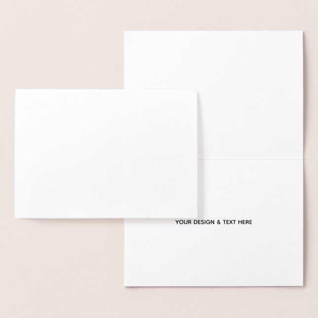 Clean White Minimalist Son Graduation Card (Display)