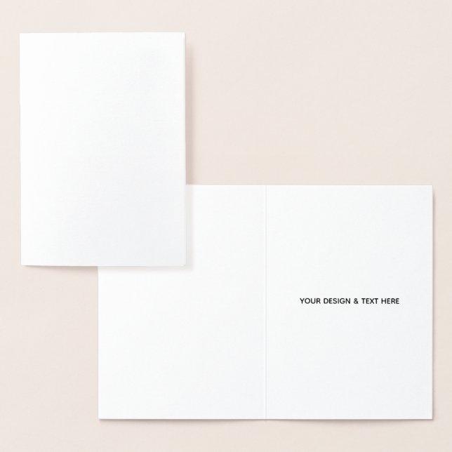 Clean White Minimalist Son Graduation Card (Display)