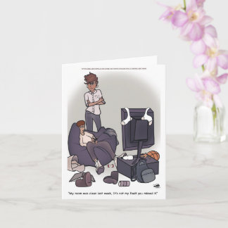 Clean Your Room  Card