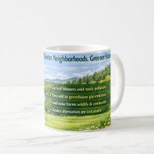 Cleaner Air Eco Awareness Mug 
