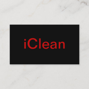 Cleaner Business Card