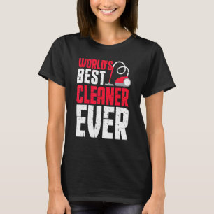 Cleaner Cleaning Lady Job Service 1 T-Shirt