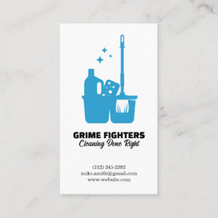 Cleaner Equipment   Home Services Business Card