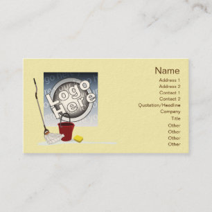 Cleaning - Business Card