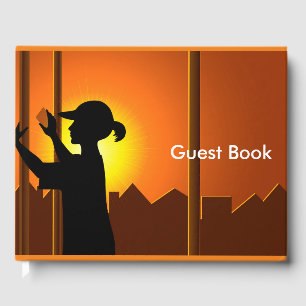 Cleaning Business Guest Book