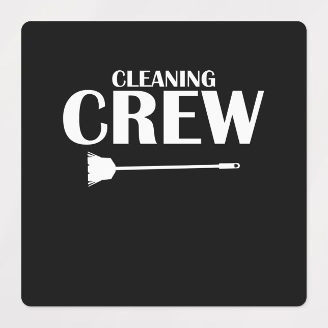 Cleaning Crew Housekeeper Housekeeping Cleaner Gra (Design 1)