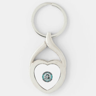 Cleaning House Chaos Cat Pet Lover Shirt Art - Cle Keychain