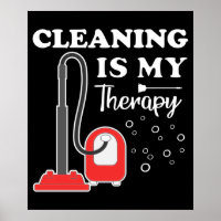 Cleaning Is Therapy Housekeeper Housekeeping Clean