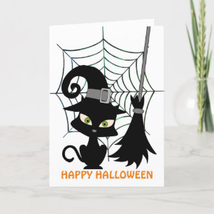 Cleaning Out The Cobwebs, 5" x 7" Folded  Card