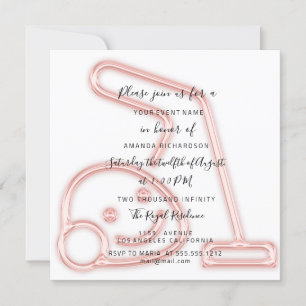 Cleaning Party Vacuum Cleaner Maid   Invitation